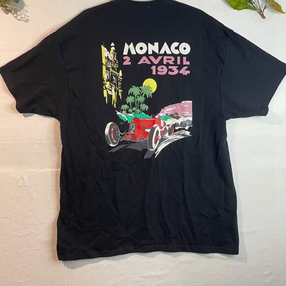 Monaco 2 Avril 1934 Graphic T-Shirt Size XL New Without Tags - Picture 7 of 8